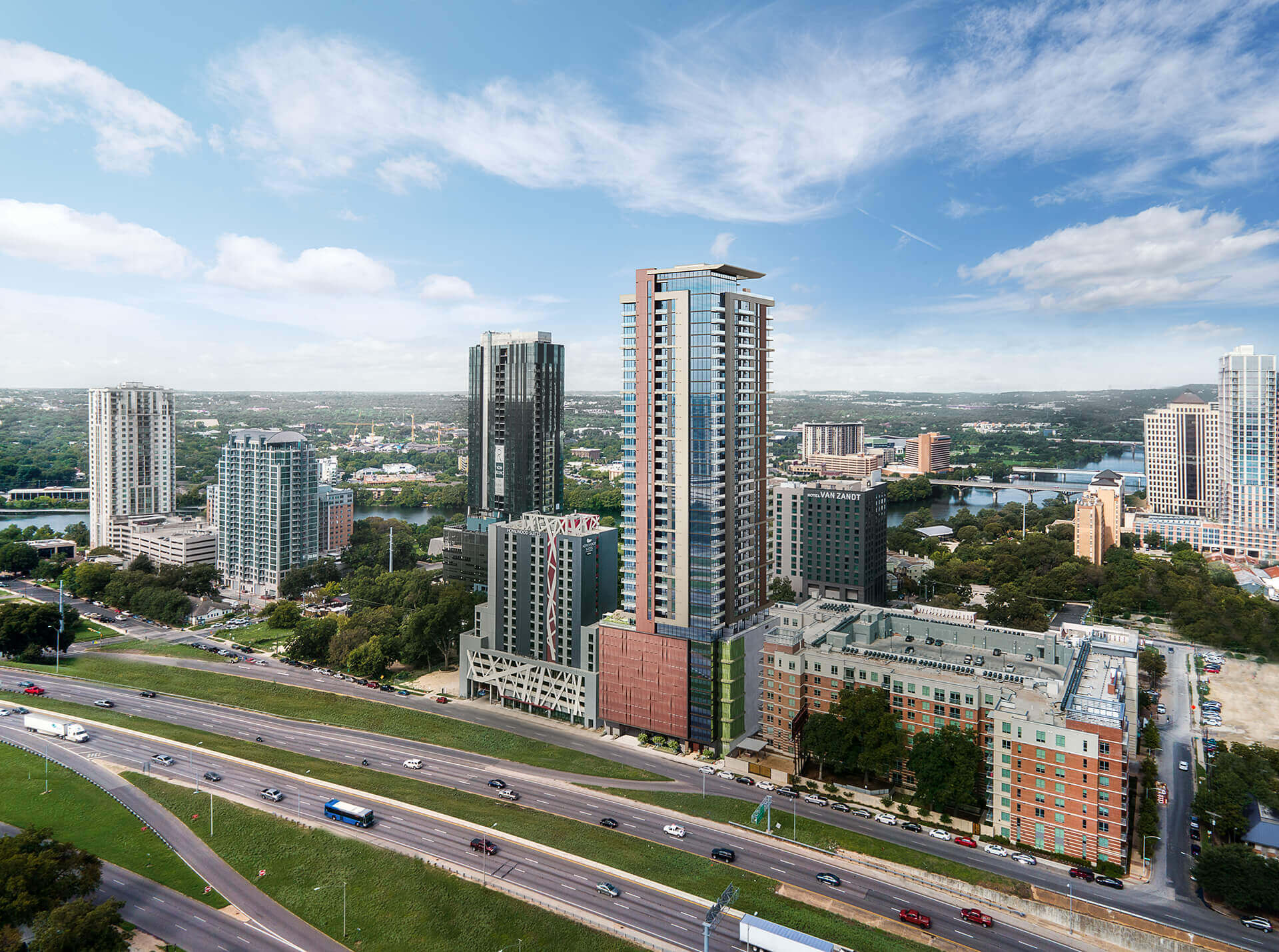 Pearlstone Partners Opens Latest Condo Tower in Rainey Street District